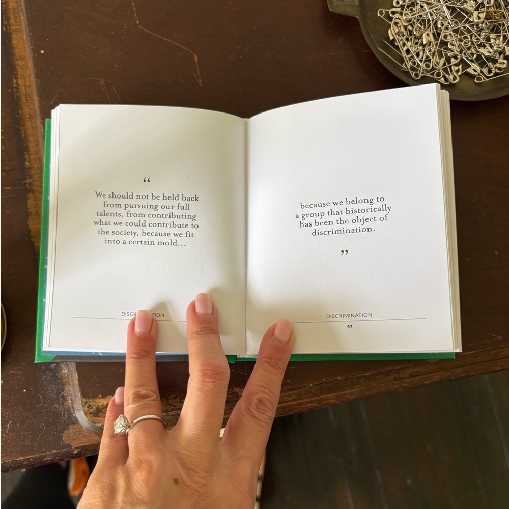 Pocket RBG Wisdom Book Justice Ginsberg Quote Book - Picture 2 of 4